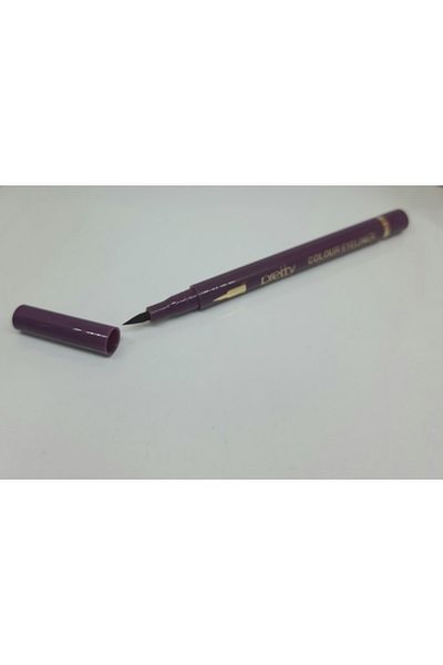 Pretty Beauty Colorful Eyeliner Thick Tip Purple
