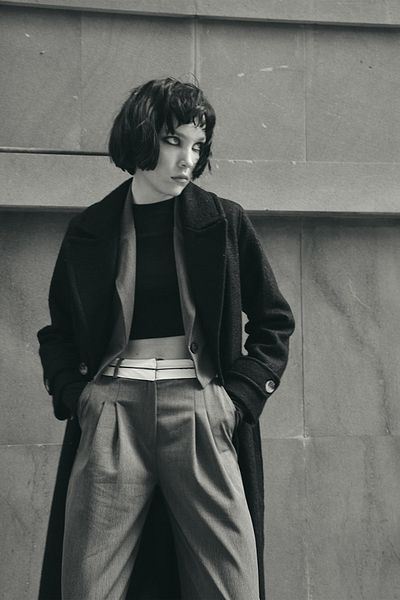 VATKALI Pants - Gray - Straight