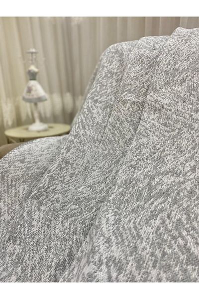 Özlü Home Luxury Cotton Grey Sofa-Sofabed Cover - Double-Sided, Anti-Sweat, 170X350