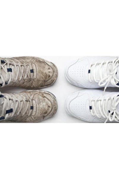 A POINT Point Care Beyaz Spor Ayakkabı Taban & Deri Boyası Ve Point Care Temizleme Sıvısı