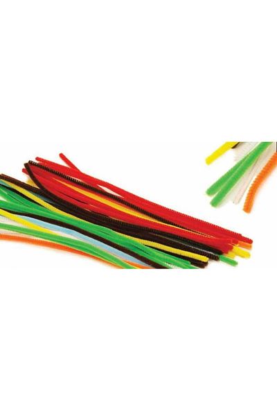 Puti 30 cm Feathered Wire Chenille - 10 Pack of 25
