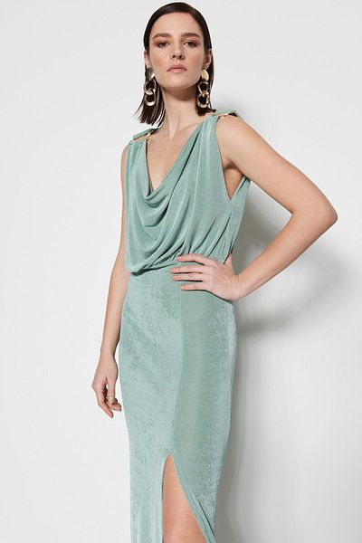 Trendyol Collection Abendkleid & Abschlusskleid - Grün - Shift