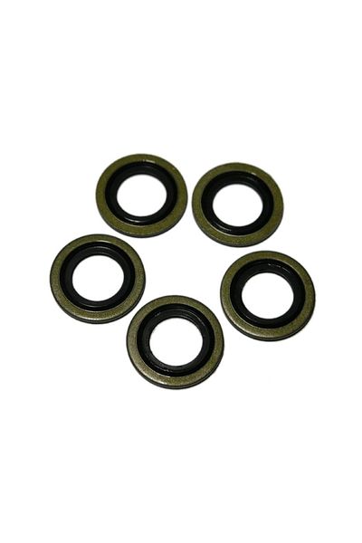 MEPARTS Renault Megane 1-2-3 Crankcase Plug with Washer Elastic 5 Pieces Set