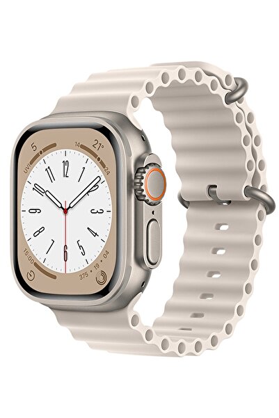 TECHNOMEN Apple Watch 42mm 44mm 45mm 49mm Uyumlu Ocean Kordon