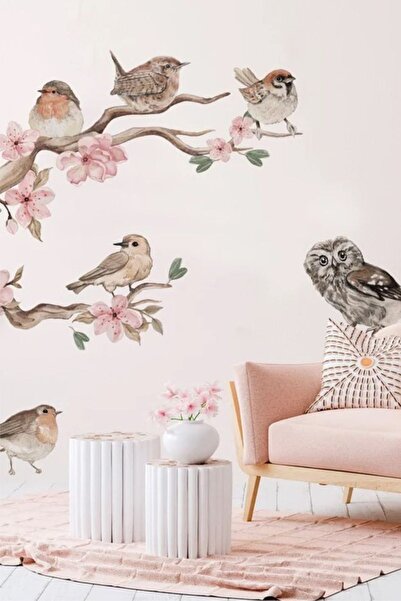 Duende Sticker - Çıtırık Çiçek Dalları Dekoratif Duvar Stickerı