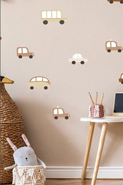 Duende Sticker - Bohem Arabalar Dekoratif Çocuk Odası Duvar Stickerı