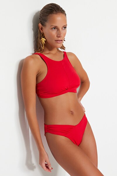 Trendyol Collection Bikini-Set - Rot - Unifarben