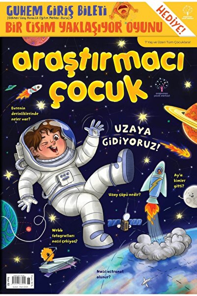Araştırmacı Çocuk Merkezi 52. Sayı - Uzaya Gidiyoruz!