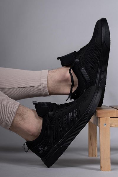 Riccon Pánské tenisky001222 Black Black