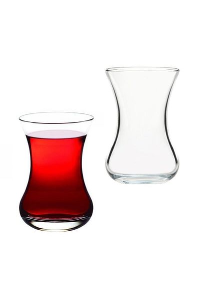 Paşabahçe 42771 Vefa - Set of 6 Stylish Tea Cups