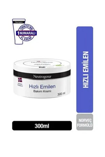 Neutrogena Dağ Private Cosmetics Norveç Formülü Hızlı Emilen Bakım Kremi 300 ml