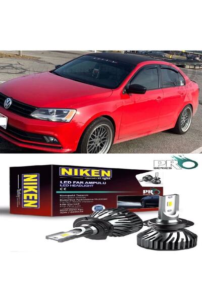X POWER TUNİNG Vw Jetta 2011-niken Pro Seri H7 Kısa Far Ampul-led Zenon
