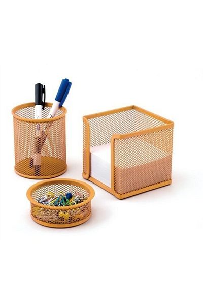 Mas Perforated Organizer 3 Pieces Orange