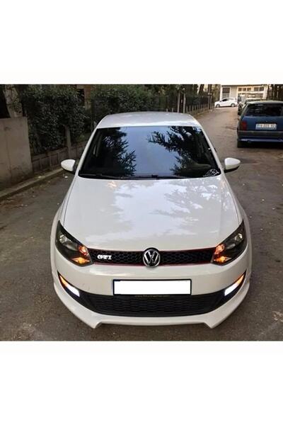 HYM TUNİNG Volkswagen Polo 2009-2014 Uyumlu Ön Karlık Boyasız Abs Plastik