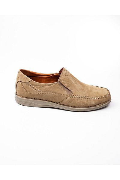 Polaris 105517 Pantofi casual pentru bărbați din piele nisip
