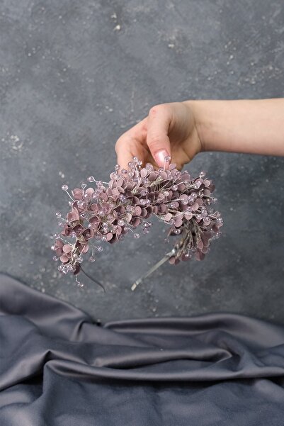 FdayAksesuar إكسسوار العروس Rose Dusty Seren مينا هينا وتيجان الزفاف مع صنعة ...