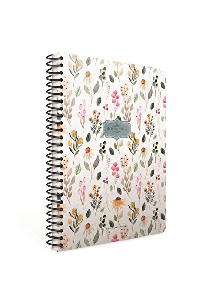 Gıpta My Perfect Week Haftalık Planlayıcı A5 Spiralli Sert Kapak 120 Yaprak( ...