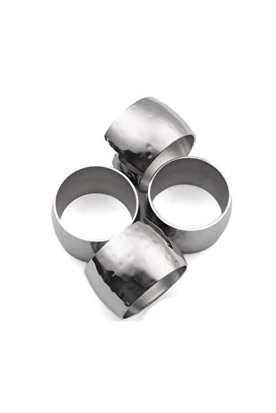 Klas Home Decor Silveria 4 Pieces Napkin Ring Mother