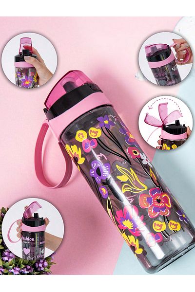 krommet 750 Cc Detox Flask with Automatic Lid Infuser