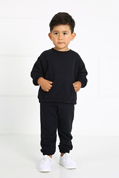 Machetta Deca Bez štampe okrugla kragna Deca Crna Sa džepovima Gornji i donji...