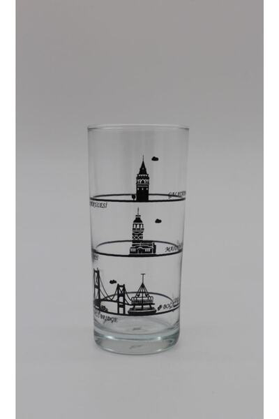 Gordion Raki Glass 4 Pieces Istanbul Bosphorus 205 Ml