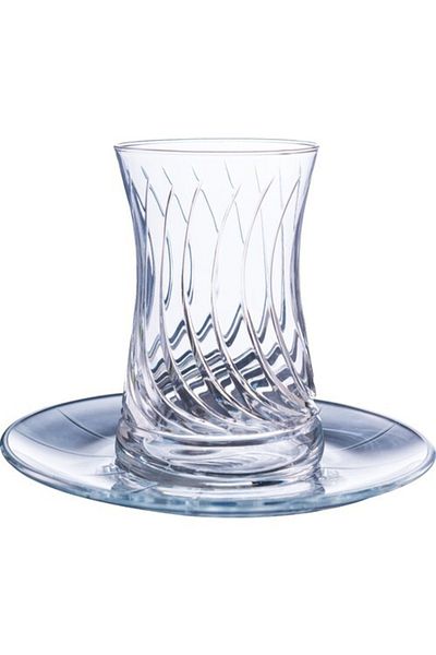 KCD Simple 6-Person 12-Piece Tea Cup Set