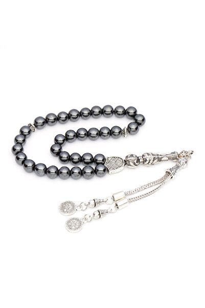 enderun Hakiki Ve Doğal Hematit Taşı Erkek Tesbih, Hediyelik, Stres Atmak Içi...