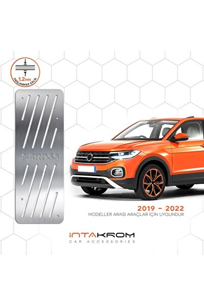 İntachrom Volkswagen T-cross Krom Ayak Dinlendirme Pedalı- 2019-2022