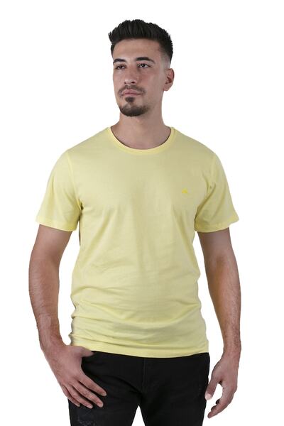 Erkek T-shirt Slim Fit Kaliteli %100 Pamuklu