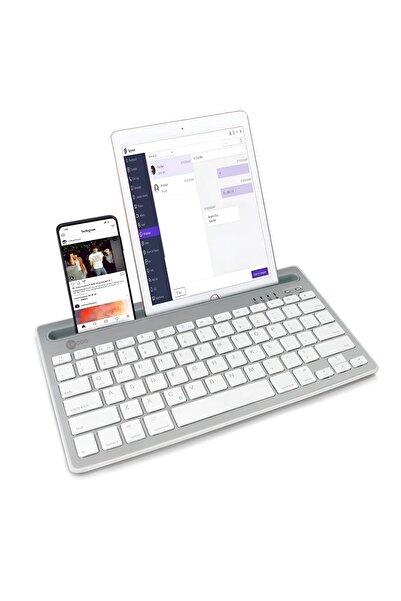 Lecoo Lenovo Bk100 Kablosuz Bluetooth Klavye Siyah