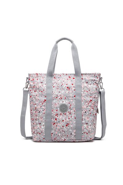 SMART BAGS حقيبة كتف نسائية كبيرة الحجم مصنوعة من قماش مجعد 3161