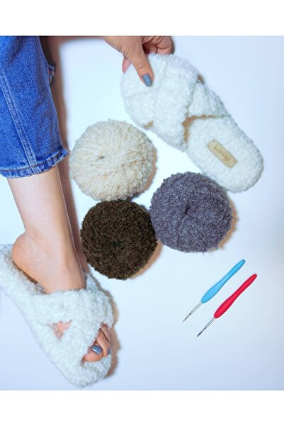 knitme Curly Alpaca - Alpaca Ve Yün Karışımlı Kıvırcık Dokulu Yumuşak Peluş Ip