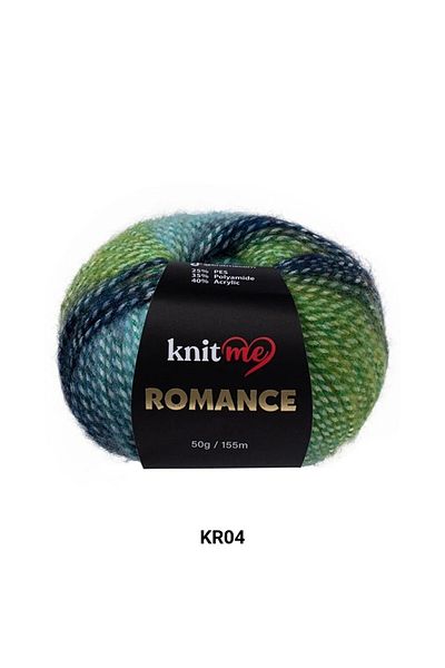 knitme Ρομαντικό Νήμα Πλεξίματος - 25% Pes - 35% Πολυαμιδίου - 40% Ακρυλικό