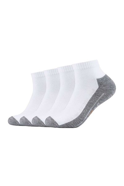 camano Unisex Socken - Pro Tex Function Quarter, einfarbig, 4er Pack