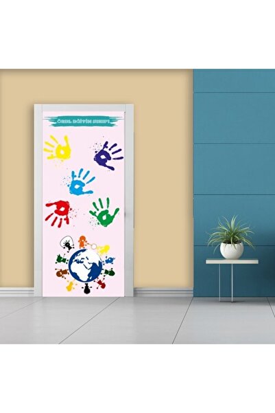 Enmode Özel Eğitim Sınıfı Kapı Giydirme 2