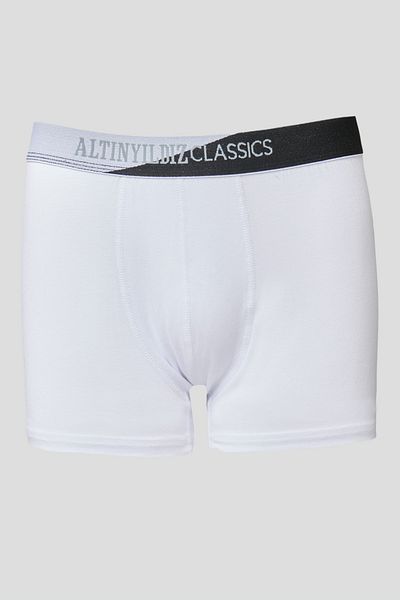 ALTINYILDIZ CLASSICS Pachet de 3 boxeri flexibili pentru bărbați din bumbac premium negru-gri melange-alb