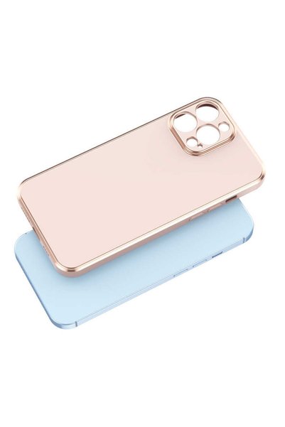 ZM STORE Apple iPhone 14 Pro Case Glossy Edge Camera Protection Bark Cover