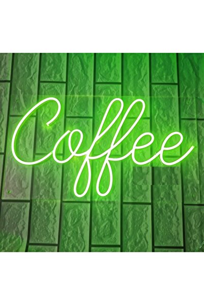 dekoraven Coffee-kahve Kafe Neon Led Tabela Dekoratif Aydınlatma
