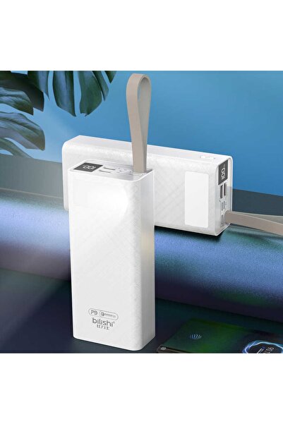 Fogy 30.000 Mah Askılı Led Göstergeli Taşınabilir Işıklı Powerbank
