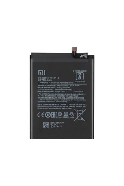 BEBTECH Xiaomi uyumlu Batarya Pil Bn46 Redmi Note 8