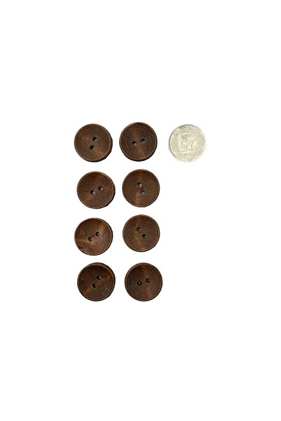 e tuhafiye 24 Wooden Buttons