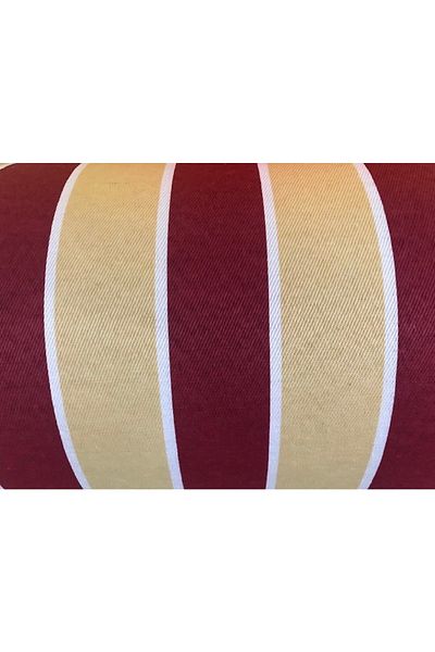saran branda Balcony Curtain with Cornice Buckle Laced Burgundy Cream Thick Sunshade Curtain