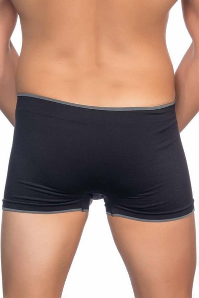 by İGP Men's Black Corseted Lycra Boxer Briefs