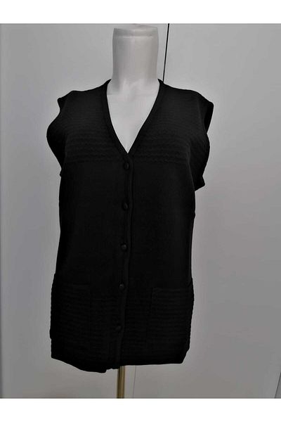 anne moda ankara 1. Quality, Wool Blended Winter Steel Knitted Knitwear Mother Vest