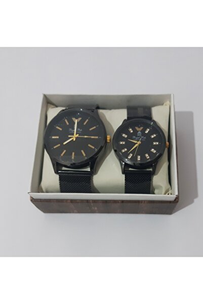 renkli çiçekler Kadın Erkek Saat Eşli Kol Saati