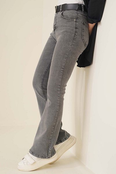 Trn JNS Tanya Smoked Snow Wash Flare Leg Lycra Flare Jeans Τζιν παντελόνι Συλλέκτης