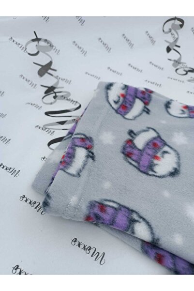 mottomia Χειμερινή Πρωτοχρονιά/Ημέρα του Αγίου Βαλεντίνου Παντελόνι Unisex με μοτίβο σε γκρι χρώμα