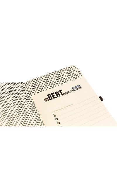 Gıpta Beat Thread Stitching Hard Cover 120 Sheets Lined Notebook -( 13x 21 )