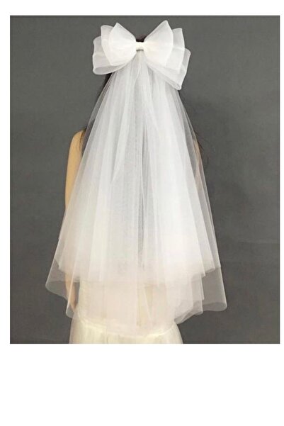 bba new trend Double Layer Simple Veil, Bridal Veil, Voile Bridal Hair Access...