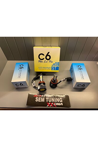 OEM 9006 Led Xenon Mini Led Xenon Hb4 12800 Lümen Beyaz Renk 6000 Kelvin